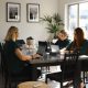 women working in office